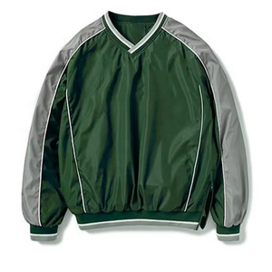 เสื้อกันลมแขนยาวคุณภาพสูงสำหรับผู้ชาย สปอร์ตแวร์ลำลอง รับผลิตตามสั่งพร้อมสกรีนโลโก้ - Product Image 1