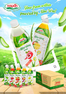 Bebida de Jugo de Aloe Vera Premium con Sabor a Lichi, Botella PET de 500 ml, MOQ Bajo, Muestra Gratuita, Nawon en Vietnam, Fábrica con Certificación GMP, OEM - Product Image 3