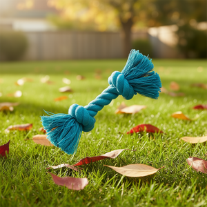 Corda Giocattolo in Cotone Multicolore 20 Cm per Animali Domestici - Product Image 3