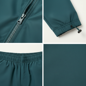 Conjunto Deportivo de Nylon Premium, Chaqueta y Pantalones para Gimnasio y Running, Marca Privada OEM - Product Image 6