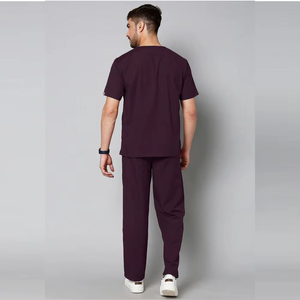 Wholesale Collar Zipper Medical Uniform for Doctors and Nurses Surgical Gown With <b>Hand</b> Washing Feature Operating Room <b>Scrubs</b> - Product Image 2