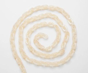 Chaîne en résine de haute qualité avec revêtement Aurora, chaîne colorée, fournitures de bijoux, chaîne à maillons - Product Image 5