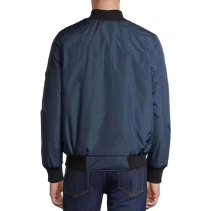 Premium Quality <b>Light</b> Weight <b>Men</b> Bomber <b>Jacket</b> Professional Made Solid Color Full Zipper Bomber <b>Jacket</b> For <b>Men's</b> - Product Image 4