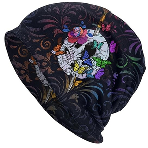 <b>Winter</b> Beanie Hats Wholesale Custom Logo Knit <b>Cap</b> Unisex Acrylic Warm Skull Beanies Bulk Supplier Factory - Product Image 3