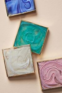 Manteles Rectangulares de Resina Amarillos Reutilizables para Decoración de Hogar y Bar - Product Image 3