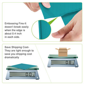 Bolsa de correo acolchada de plástico con burbujas de polietileno verde azulado impermeable para supermercado y uso de promoción - Product Image 4