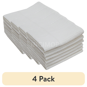 Ordering <b>For</b> <b>Sale</b> 16x19 Cotton Ribbed Commercial Bar <b>Mops</b> 32 oz Bleached White Restaurant Kitchen Cleaning Cloths from Indian Fa - Product Image 5