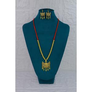 Collier pendentif de mariage plaqué or tendance de qualité supérieure pour femmes, nouveau design tendance, style arabe du Moyen-Orient, chaîne perlée africaine - Product Image 4