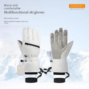 Unisex Waterproof Cycling Gloves Windproof Breathable Leather & Mesh Half Finger Universal Season Sports Gloves Wholesale - Product Image 4