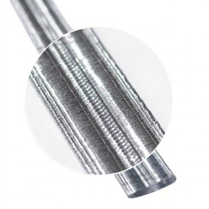 Encaje Naval Plateado de Alta Calidad Hecho en Pakistán con Hilo Metálico para Epaulettes y Adornos - Product Image 1