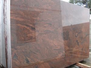 Dalles de granit rouge multicolores de qualité supérieure, finition polie et flammée Lapotara pour plans de travail de cuisine, carreaux et revêtements de sol pour la rénovation de la maison - Product Image 6