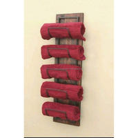 Tige de fer serviettes organisateur support mural porte-serviettes salle de bain Spa salon multifonction porte-serviettes support noir blanc