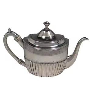 Bouilloire à thé en acier inoxydable avec poignée, théière en métal poli, chauffe-eau pour cuisinière, ustensile de cuisine - Product Image 5