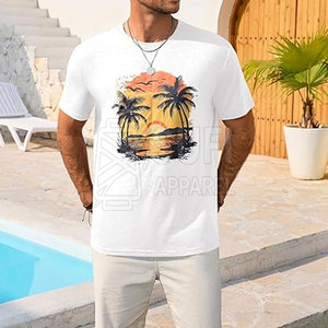 เสื้อยืดพิมพ์ลายกราฟิกสำหรับผู้ชาย ผลิตในปากีสถาน ปรับแต่งได้ตามต้องการ ขายดี - Product Image 4