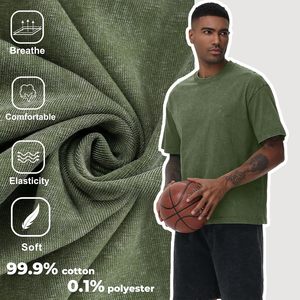 T-shirt Premium pour Homme à Col Rond et Ourlet Bas, 100% Coton, Doux, Confortable, Coupe Classique, Décontracté, Basique, Séchage Rapide, Écologique - Product Image 4