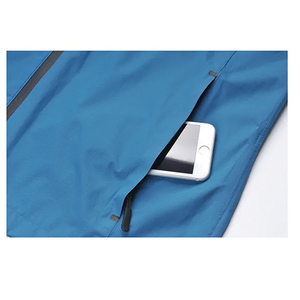 Custom Made Water Repellent Outdoor Training Running <b>Jacket</b> and Pant Low MOQ Athletic Windbreaker Gym Training <b>Workout</b> Tracksuit - Product Image 4