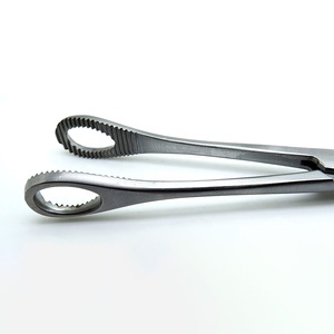 Pinces chirurgicales professionnelles en acier inoxydable pour la manipulation d'éponges et de tissus - Product Image 5