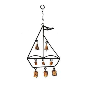 Best Arrival <b>Bell</b> Iron Metal Wind <b>Chimes</b> Wall Hanging Gold Finished Wind <b>Chimes</b> for Home Outdoor Garden Decor - Product Image 3