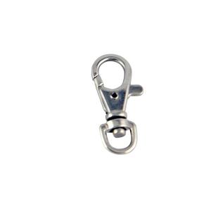 Mousqueton pivotant classique en métal léger pour laisse de chien et accessoires de sac à main - Product Image 1