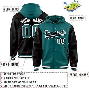 Comfortable Winter Warm Men Letterman Jacket <b>Stand</b> Collar Front Logo Windproof Breathable Quick Dry High Quality Eco-Friendly - Product Image 4