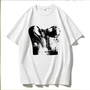 Camiseta Oversize de Moda Urbana para Mujer, Ropa Cómoda de Verano, Top Informal con Estampado Gráfico, Prenda de Alta Calidad - Product Image 2