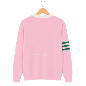 Pull d'hiver personnalisé avec logo de la sororité Cosh International Sisterhood, tricot classique, cardigan en tricot, veste universitaire - Product Image 4