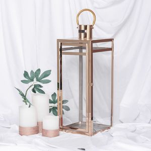 Handmade Farmhouse Metal <b>Lantern</b> Candle Holder <b>Set</b> Rustic Decorative <b>Lanterns</b> For Patio Wedding And Garden Decor Customize - Product Image 5