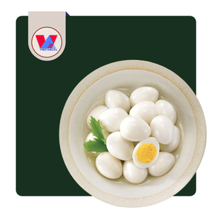 HUEVOS DE CODORNIZ EN SALMURAS ENLATADOS Green Choice 425g, HUEVOS DE CODORNIZ COZIDOS Y PELADOS, PREPARACIÓN RÁPIDA PARA SOPAS ASIÁTICAS Y COMIDAS EN Caja - Product Image 1