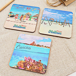 Posavasos de Madera MDF Personalizados con Logotipo, Reciclados y Sostenibles, para Regalos Promocionales y Eventos, <span class=keywords><strong>Precio</strong></span> al por Mayor - Product Image 4