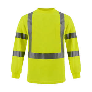 Ropa de Trabajo Reflectante Mangoes Fashion OEM de Alta Calidad, Alta Visibilidad, ANSI Clase 1, Certificación CE, Impermeable, Fabricada con Tela de Poliéster y Seda - Product Image 5