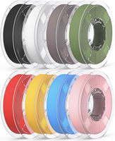 Filament PLA haute précision 1,75 mm, bobine de 1 kg pour imprimante 3D FDM, extrusion stable, sans obstruction, matériau d'impression 3D écologique