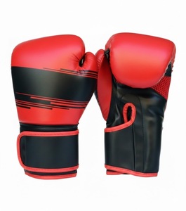Custom Logo Custom Brand Professional MMA Training <b>Gloves</b> Full Finger Laced PU Leather High Quality <b>Moisture</b> Wicking Fighting - Product Image 2