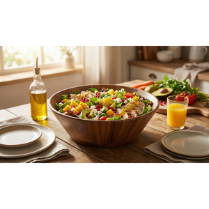 Ensemble de 6 bols en bois d'olivier, faits à la main, légers, rustiques, décoration de cuisine moderne, cadeau de déménagement ou cadeau pour chef - Product Image 3