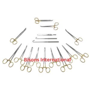 Ensemble d'instruments chirurgicaux orthopédiques vétérinaires de haute qualité BISONS pour chiens et chats, certifié CE, garantie de 2 ans - Product Image 2