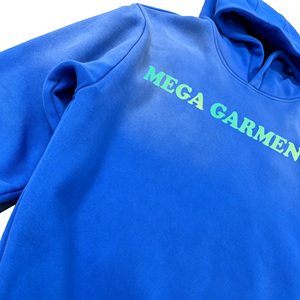 Sudadera con capucha extragrande de algodón grueso deslavado para hombre, estilo casual y elegante, con efecto ácido, para otoño - Product Image 4