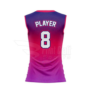 Maillots de softball sans manches respirants et à séchage rapide pour sports de plein air, faible MOQ - Product Image 6
