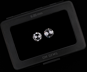 Diamante de laboratorio de 6.0 MM, corte redondo rosa, color D, VVS, para la fabricación de joyas, venta al por mayor, diamantes de laboratorio OM GEMS - Product Image 4