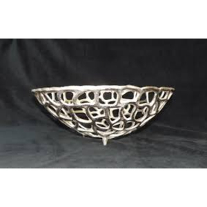 Modern Gold Metal <b>Mesh</b> Fruit <b>Basket</b> Luxury Openwork Decorative Bowl for Kitchen Countertop & Dining Table <b>Storage</b> Organizer - Product Image 5