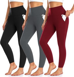 Leggings de Yoga sin Costuras de Cintura Alta para Mujer con Logotipo Personalizado, Pantalones Deportivos Elásticos para Gimnasio, Entrenamiento, Running y Actividades Deportivas - Product Image 3