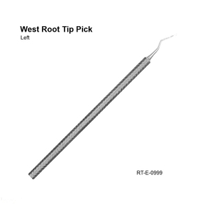 Palillo ergonómico dental West Root para puntas, izquierdo, hecho de acero inoxidable por Roboz Tech Pakistán - Product Image 1