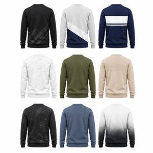 Sweat-shirt à col rond pour homme X Sports City, respirant, à séchage rapide, coupe classique, vêtements de sport - Product Image 2