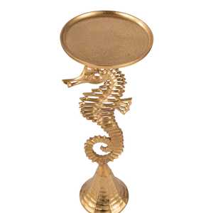 Limited Edition Antique Seahorse Pedestal <b>Console</b> <b>Table</b> Coastal Design Handmade Living Room Furniture Entryway Decor - Product Image 2