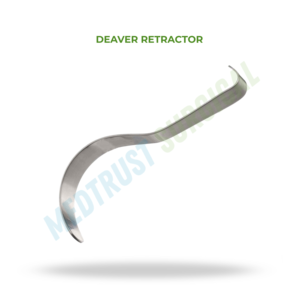 Retractor Deaver, Instrumento Quirúrgico para Cirugía de Columna Vertebral, Retractor de Tejidos de Acero Inoxidable - Product Image 2