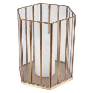 Home Decorative Geometric Glass & Stainless Steel Votive Gold Colour Christmas <b>Candle</b> <b>Lantern</b> <b>Candle</b> Holder Handmade Customized - Product Image 4