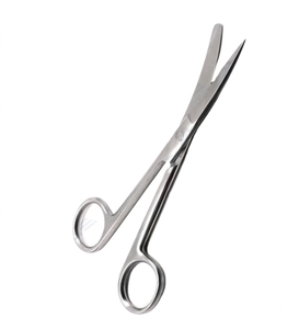 Ciseaux à panser incurvés en acier inoxydable de qualité supérieure, 5 pièces, pour une coupe précise en milieu médical et dans l'artisanat de la couture, certifiés CE - Product Image 5