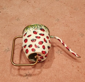 ที่รดน้ำต้นไม้โลหะสำหรับตกแต่งระเบียงสวนต้นไม้ในร่มและใช้ให้เป็นของขวัญจากอินเดียดีไซน์นกสำหรับตกแต่ง - Product Image 6