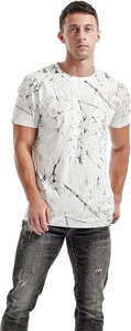 Nouveau T-shirt décontracté pour homme 100% coton col rond manches courtes de haute qualité uni surdimensionné pour l'été - Product Image 2