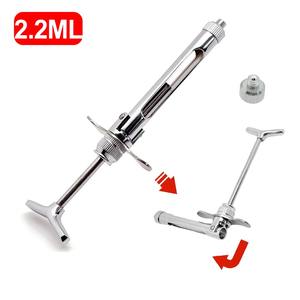 Jeringa Dental de Acero Inoxidable de 2.2 ml, Tipo Pluma, Instrumento Quirúrgico Dental de Aspiración, Herramientas de Inyección para Dentistas - Product Image 1