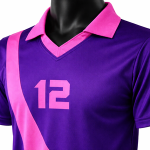 Mens Cricket Team Uniform V Neck Polo Style Jersey <b>Trouser</b> Set Moisture Wicking OEM ODM Manufacturer - Product Image 2