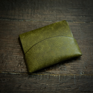 Pocket Size Stitchless Leather <b>Wallet</b> Minimalist Card Case Genuine Leather Slim No Stitch <b>RFID</b> <b>Blocking</b> Purse SLW-0034 - Product Image 1